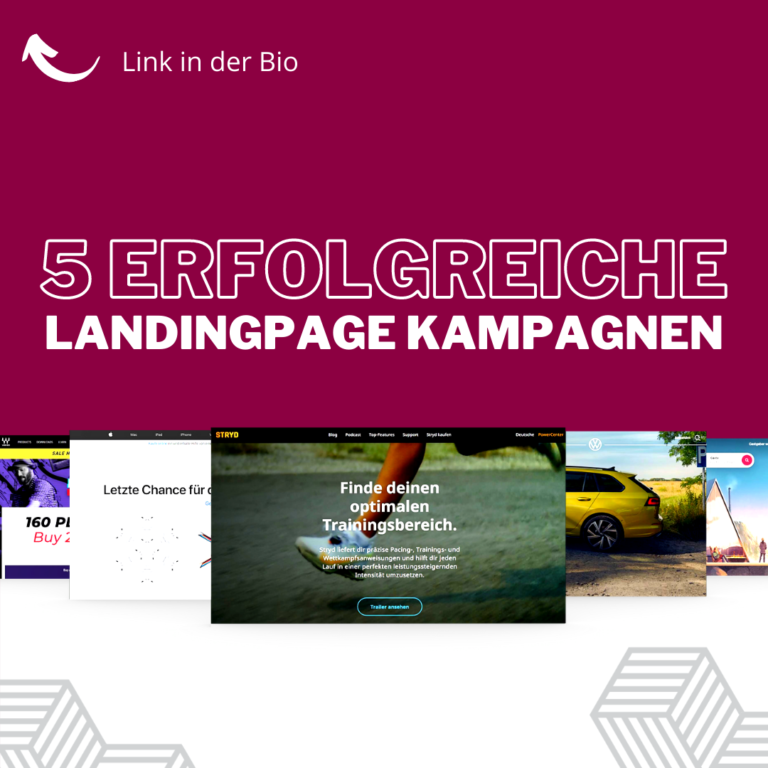 Landingpage - Instagram