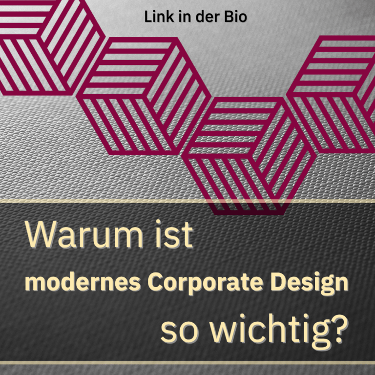 Modernes Corporate Design - Blogbeitrag
