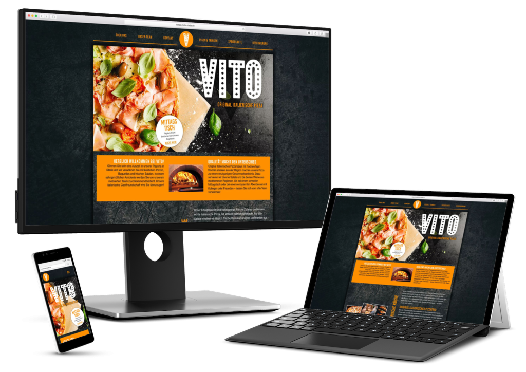Responsiv Webdesign Vito-Stade