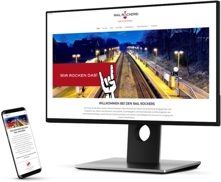 Railrockers Website